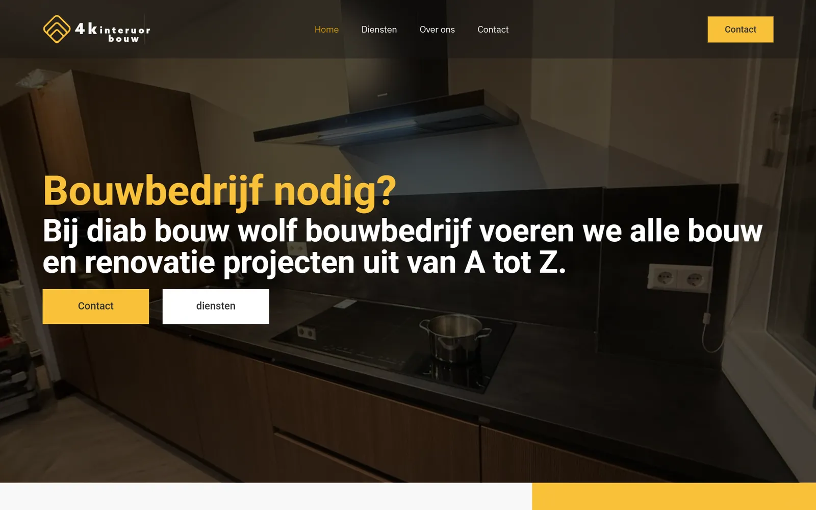 4K Interieur Bouw
