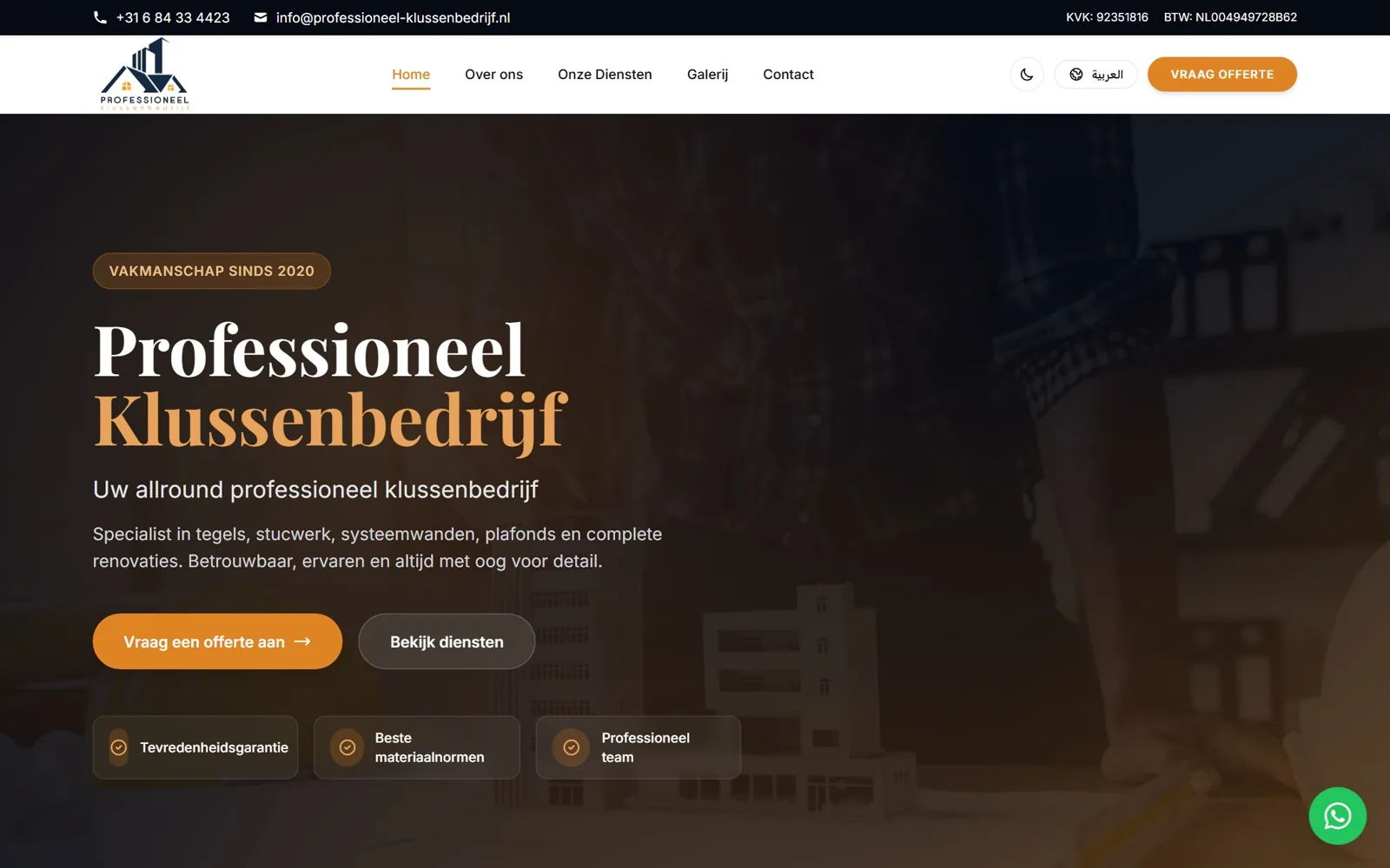 Professioneel Klussenbedrijf
